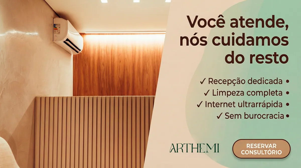 Anúncio horizontal: você atende, nós cuidamos do resto