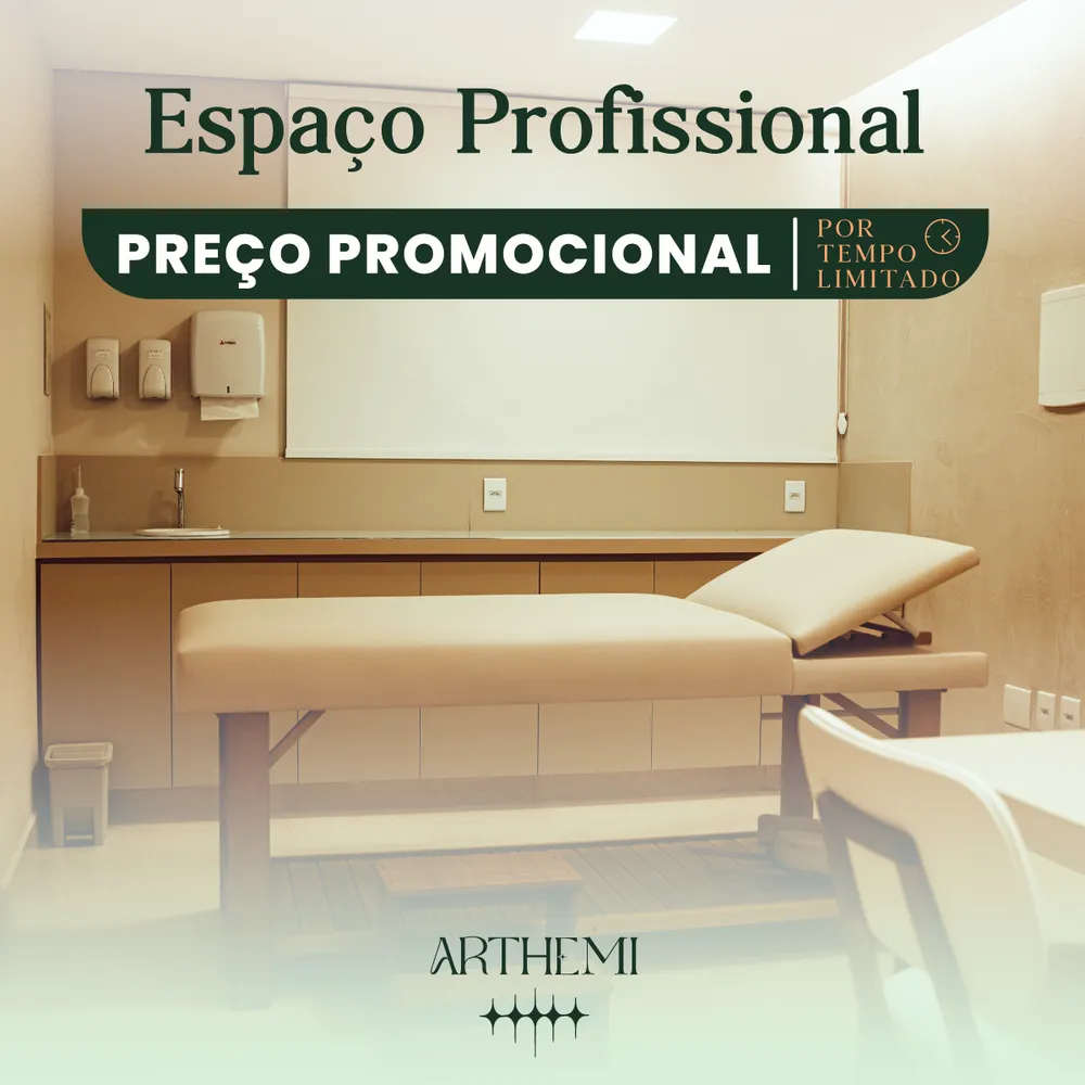 Anúncio: espaço profissional com preço promocional por tempo limitado