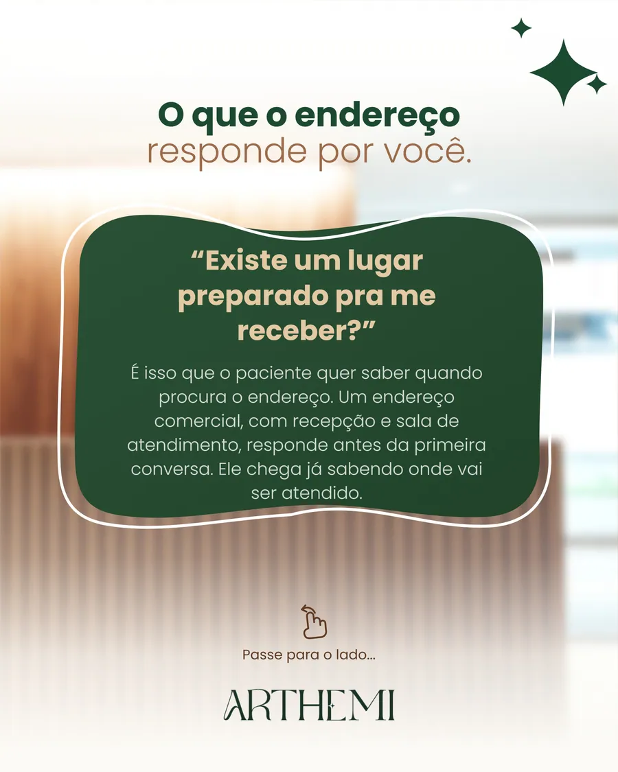 Post: o que o endereço responde por você