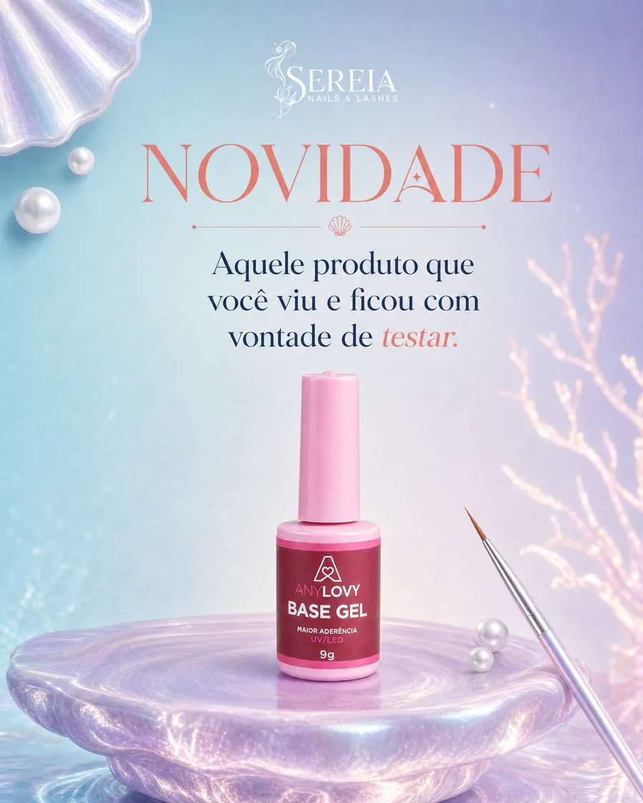 Anúncio: novidade, base gel Anylovy