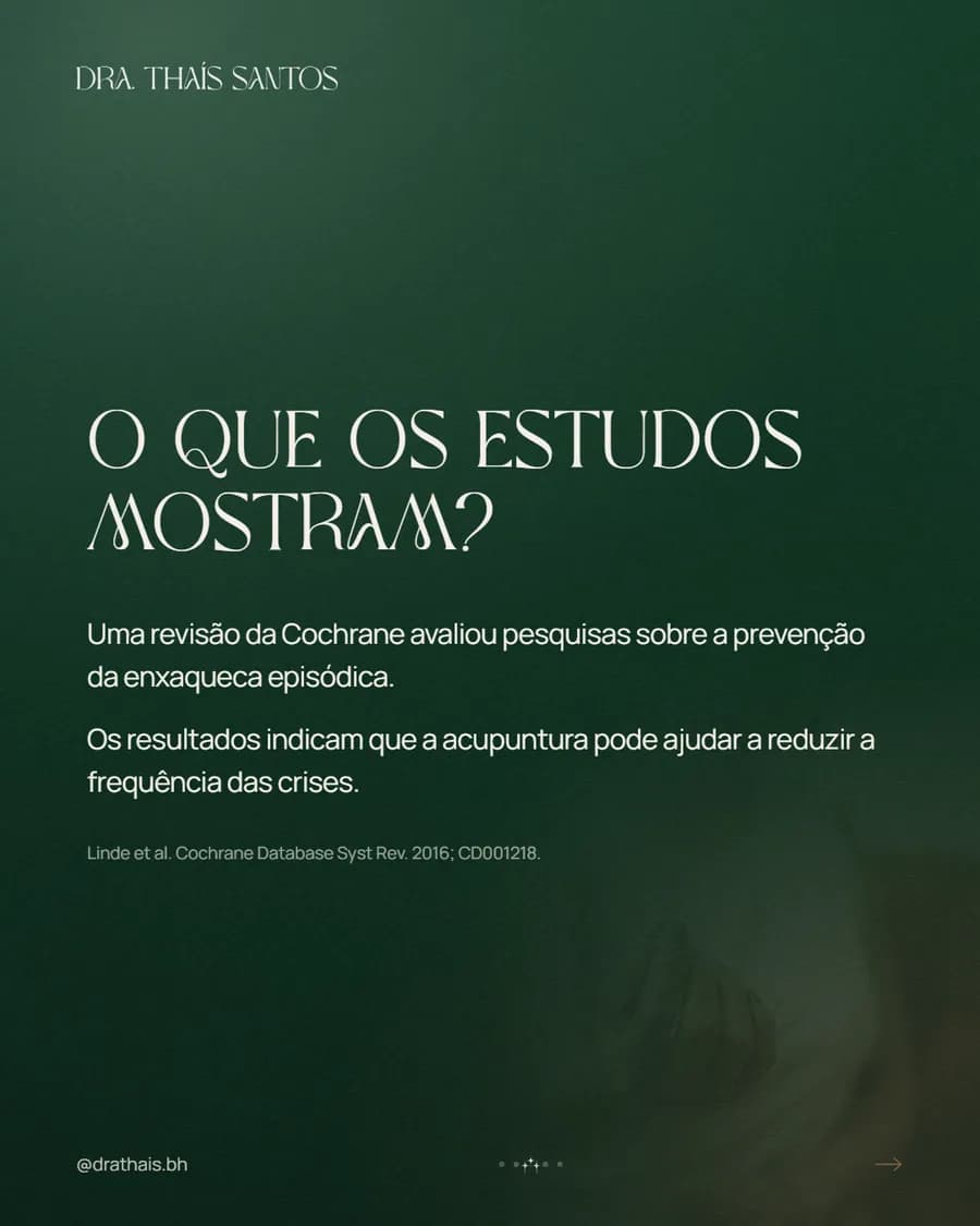 Slide: o que os estudos mostram