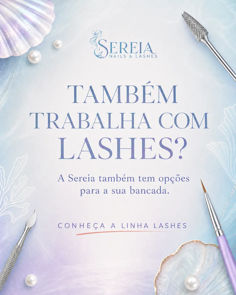 Anúncio: também trabalha com lashes?