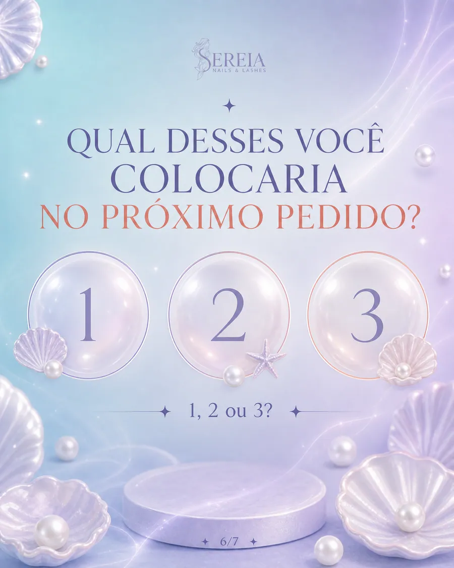 Post interativo: qual desses você colocaria no próximo pedido?